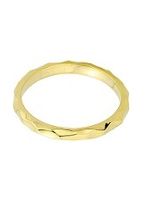 beautiful teeny spike band gold baby ring